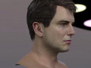 John barrowman jack harkness 3D Модель