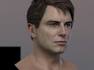 John barrowman jack harkness 3D Модель