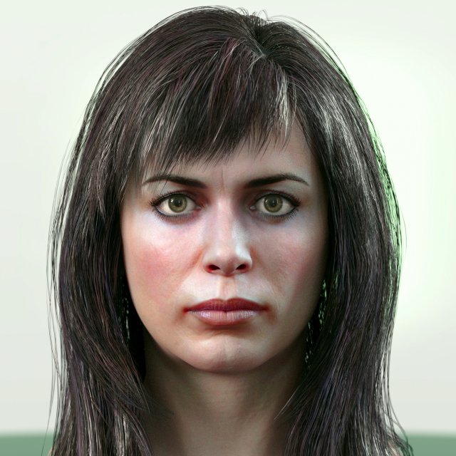 Gwen cooper eve myles 3D मॉडल .c4d .max .obj .3ds .fbx .stl .blend 