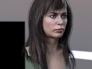 Gwen cooper eve myles 3D मॉडल