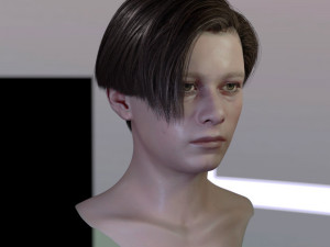 John connor edward furlong 3D Модель