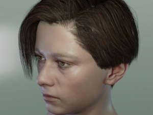 John connor edward furlong 3D Модель