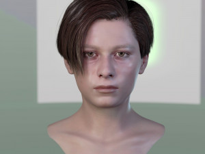 John connor edward furlong 3D Модель