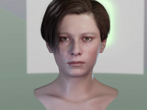 John connor edward furlong 3D Модель