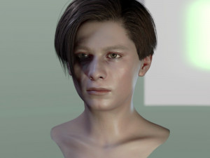 John connor edward furlong 3D Модель