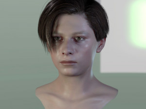 John connor edward furlong 3D Модель