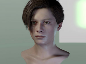 John connor edward furlong 3D Модель