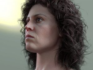 Sigourney weaver ellen ripley 3D 模型