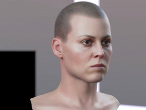 Sigourney weaver ellen ripley 3D 模型