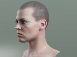 Sigourney weaver ellen ripley 3D 模型