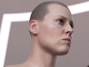 Sigourney weaver ellen ripley 3D 模型