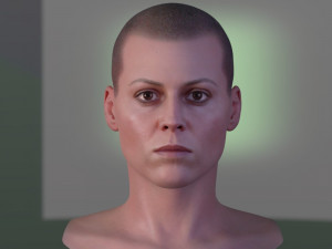 Sigourney weaver ellen ripley 3D 模型