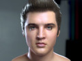 Elvis presley head 3D 모델