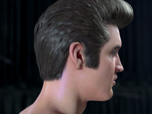 Elvis presley head 3D-Modell