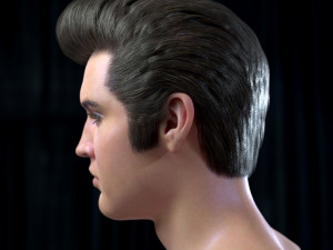Elvis presley head 3D-Modell