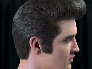Elvis presley head 3D-Modell