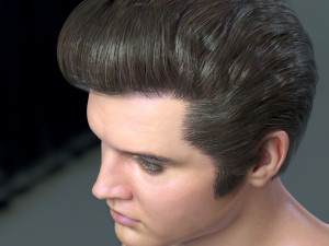 Elvis presley head 3D-Modell
