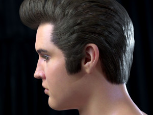 Elvis presley head 3D-Modell