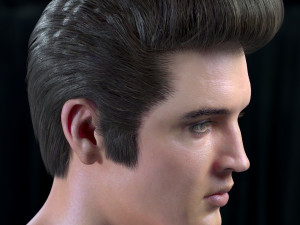 Elvis presley head 3D-Modell