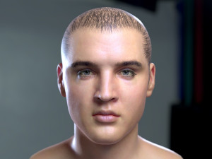 Elvis presley head 3D-Modell