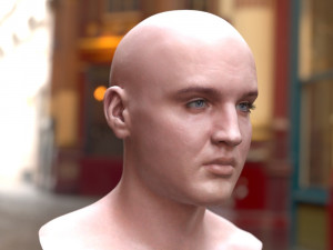 Elvis presley head 3D-Modell
