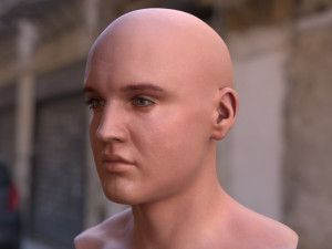 Elvis presley head 3D-Modell