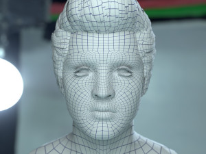 Elvis presley head 3D-Modell