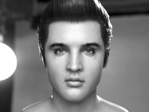 Elvis presley head 3D-Modell