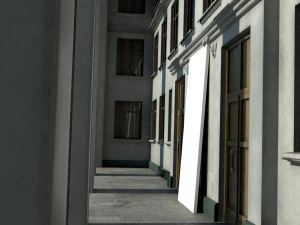 Старое здание архитектуры 3D Модель