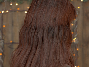 Woman head v3 3D 모델