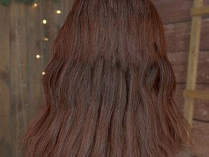 Woman head v3 3D 모델