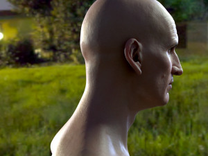 Christopher eccleston head Modelo 3D