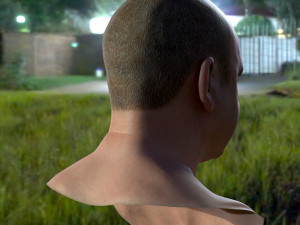 Human head v2a Modello 3D