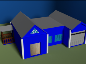 simplehousegameready 3D Model