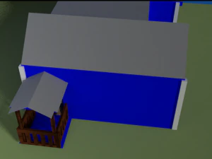 simplehousegameready Modèle 3D