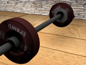 тяжелая атлетика 3D Модель