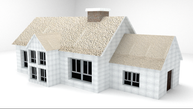 house1 Model 3D .c4d .max .obj .3ds .fbx .stl .blend 