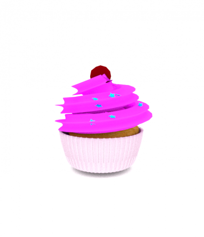cupcake 3D Model .c4d .max .obj .3ds .fbx .stl .blend