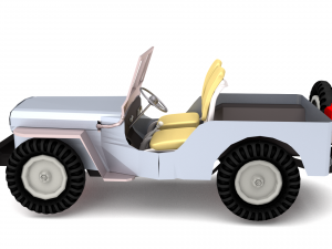 willys jeep 3D Modell