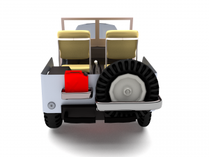 willys jeep 3D Modell