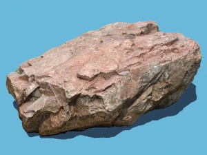 roccia hudson Modello 3D