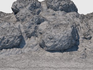 frank ocean rock 3D Model