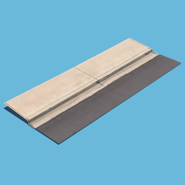 curb side Model 3D .c4d .max .obj .3ds .fbx .stl .blend 