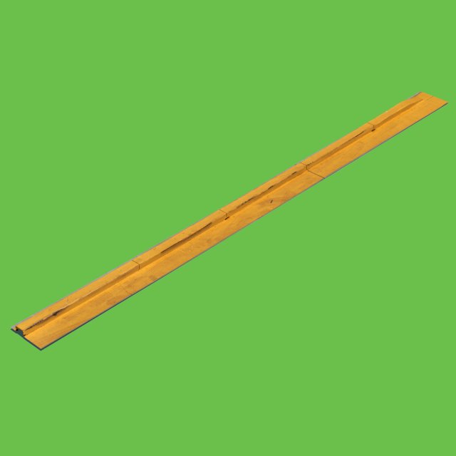 long yellow curb 3D 模型 .c4d .max .obj .3ds .fbx .stl .blend 