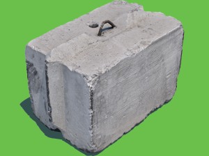 concrete block Modelo 3D