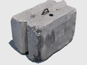 concrete block 3D Model