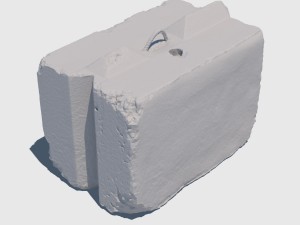 concrete block 3D Model