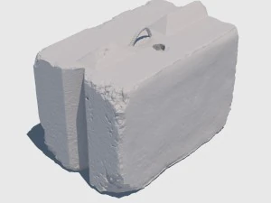 concrete block 3D Model