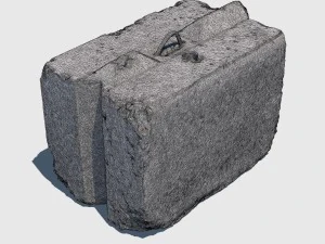 concrete block 3D Model