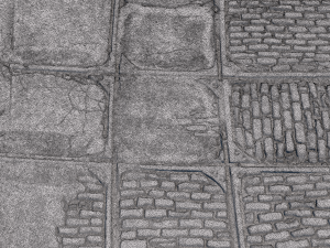 old railroad tracks 3Dモデル